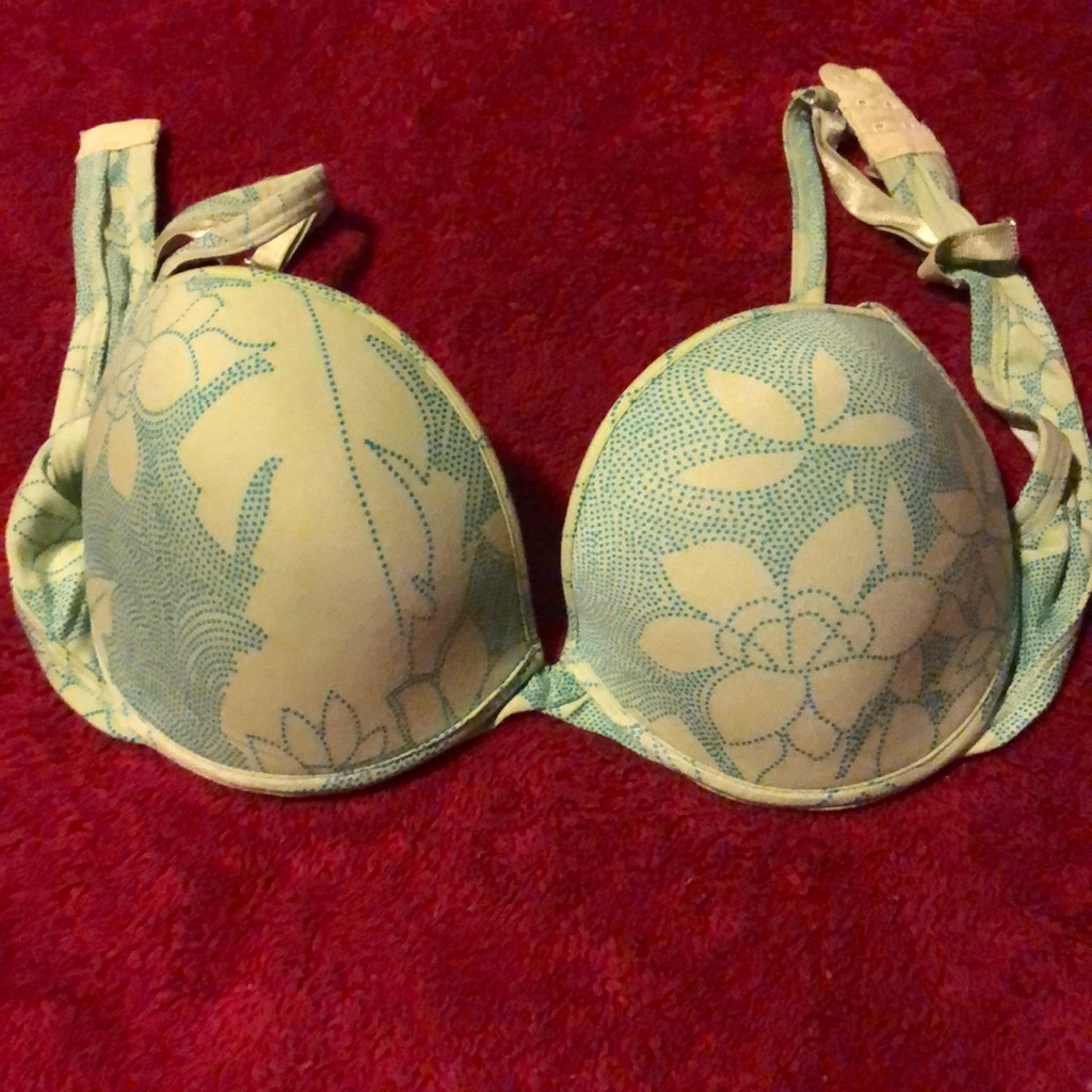 Lime Green Bra